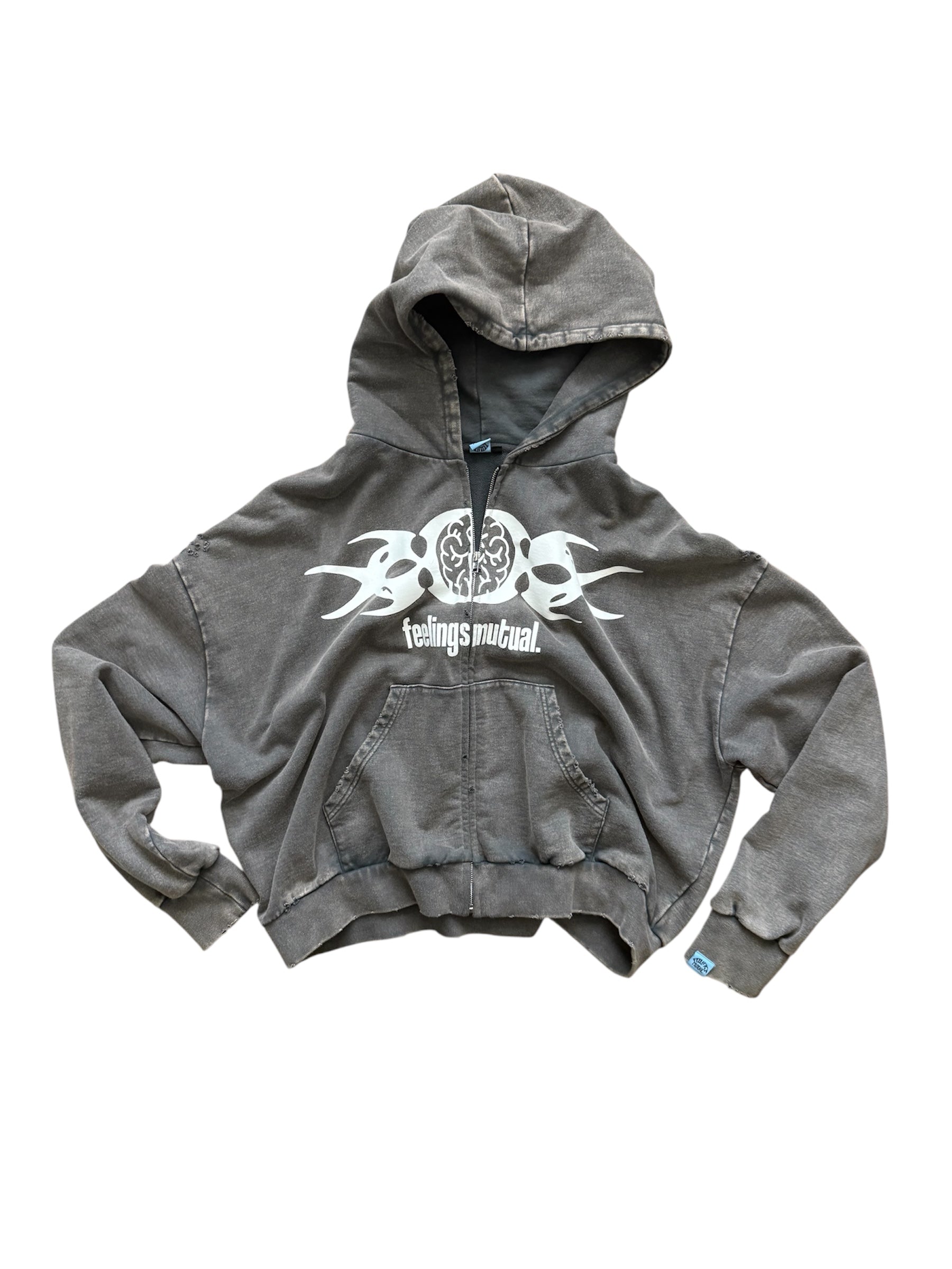GRAY “V2” HOODIE