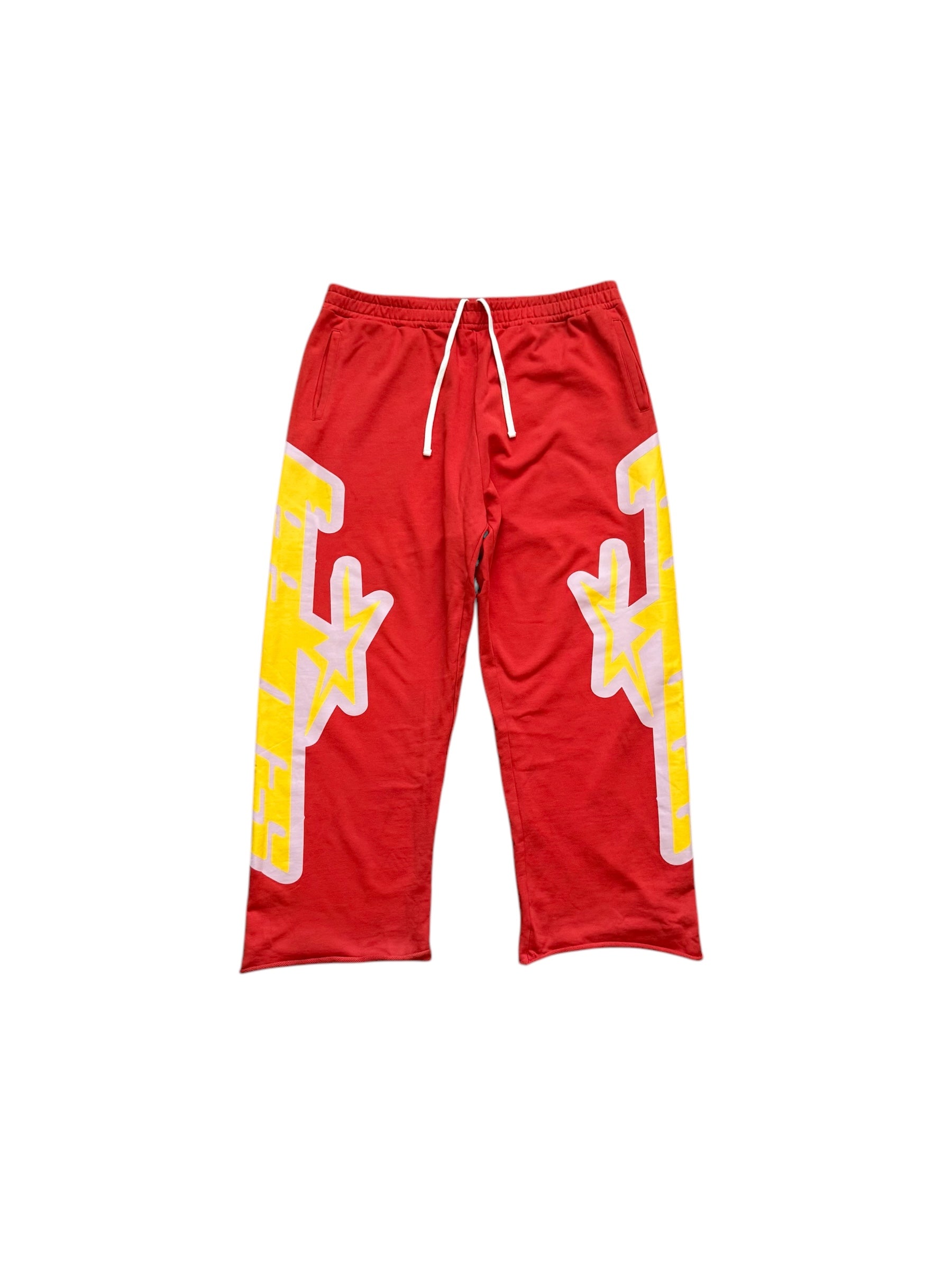 FALLEN STAR HEEL DRAG SWEATS 'ORANGE'