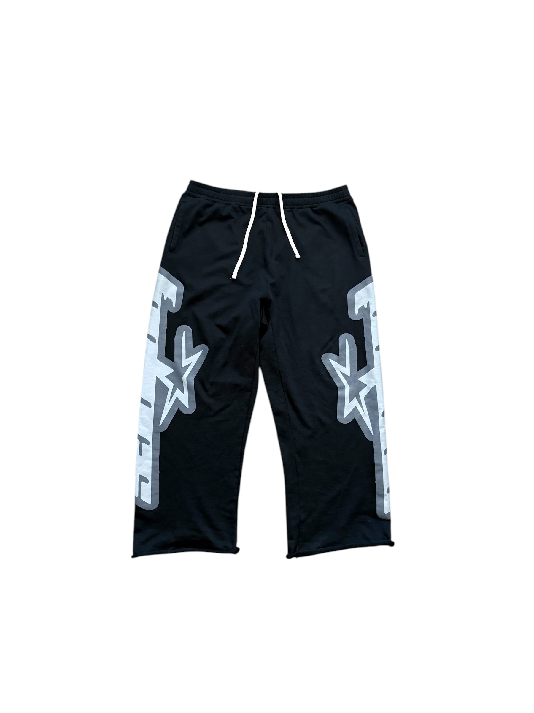 FALLEN STAR HEEL DRAG SWEATS 'BLACK'
