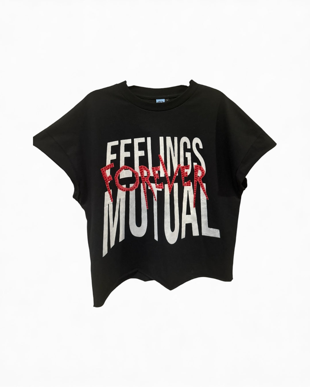 The Forever FM Cut-Off Tee (Black)