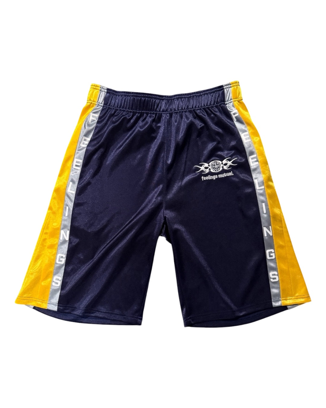 VARSITY V2 LOGO NAVY SHORTS